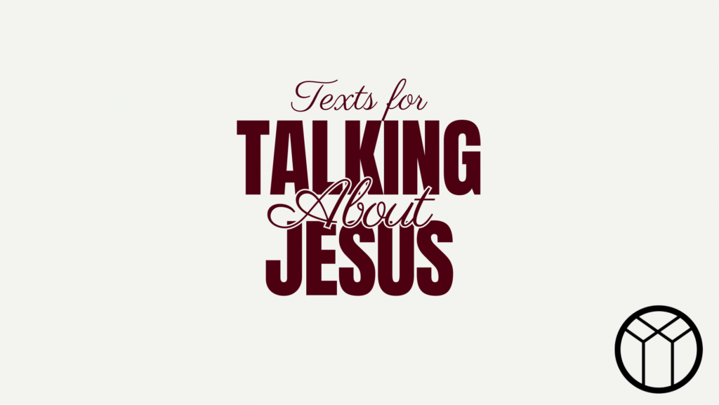 Texts For Talking: Psalm 23